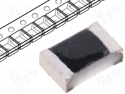 Резистор smd 0603 SMD0603-1K-1% Резистор: thick film; SMD; 0603; 1k?; 0,1W; ±1%; -55?125°C